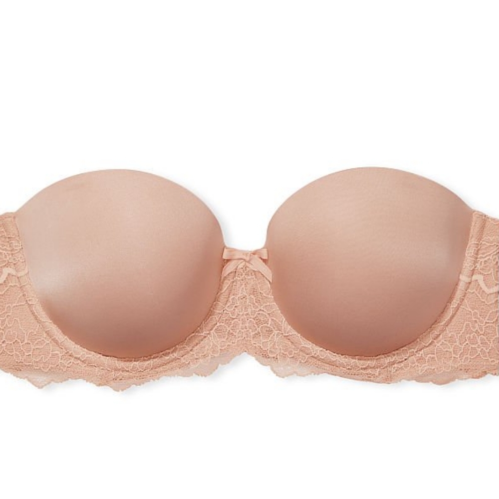 Victoria's Secret Dream Angels Nude strapless bra